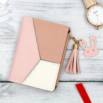 Ladies Zipper Wallet Korean Version Coloured Tassel Large Capacity Change Wallet Women Wallet Female Purse Money Clip Wallet