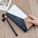 Female Wallet PU Leather Long Purse Black/pink/blue/green/gray Famous Brand Designer Wallet Women 2019 Quality Female Purse