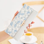 Brand High Capacity New Fashion Women Wallet Long Design Three Fold Card Holder Carteira Female PU Leather Ladies Purses
