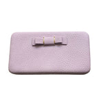 Purse bow women's wallet female famous brand card holders cellphone pocket PU leather women money bag clutch women wallet 505