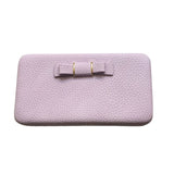 Purse bow women's wallet female famous brand card holders cellphone pocket PU leather women money bag clutch women wallet 505