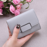 New Money Small Wallet Women Casual Solid Wallet Fashion Female Short Mini All-match Korean Students Love Small Wallet