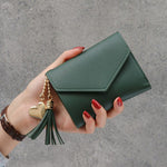 New Money Small Wallet Women Casual Solid Wallet Fashion Female Short Mini All-match Korean Students Love Small Wallet