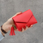New Money Small Wallet Women Casual Solid Wallet Fashion Female Short Mini All-match Korean Students Love Small Wallet