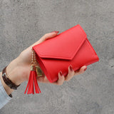 New Money Small Wallet Women Casual Solid Wallet Fashion Female Short Mini All-match Korean Students Love Small Wallet