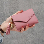 New Money Small Wallet Women Casual Solid Wallet Fashion Female Short Mini All-match Korean Students Love Small Wallet