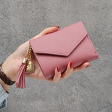 New Money Small Wallet Women Casual Solid Wallet Fashion Female Short Mini All-match Korean Students Love Small Wallet