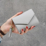 New Money Small Wallet Women Casual Solid Wallet Fashion Female Short Mini All-match Korean Students Love Small Wallet