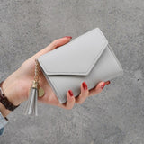 New Money Small Wallet Women Casual Solid Wallet Fashion Female Short Mini All-match Korean Students Love Small Wallet