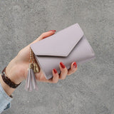 New Money Small Wallet Women Casual Solid Wallet Fashion Female Short Mini All-match Korean Students Love Small Wallet
