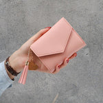 New Money Small Wallet Women Casual Solid Wallet Fashion Female Short Mini All-match Korean Students Love Small Wallet